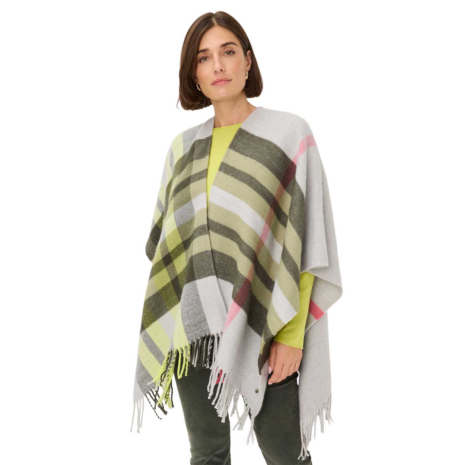Brax Thea Check Poncho